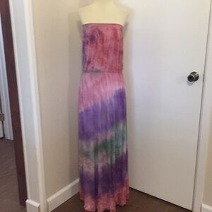 S NWOT LOVE TANJANE Strapless‎ Dress FF44 4141